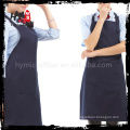 Professional black leather apron made in China